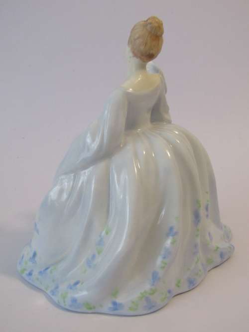 Vintage Coalport Figurine "June" , 9/88, excellent condition, 11cm tall