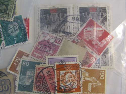 Large lot of German Stamps, some rare and old **No RESERVE Stamp auction Now at Port no.5**