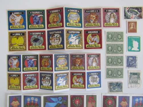 Lot of  vintage world Stamps  *No RESERVE Stamp auction now on at Port No.5