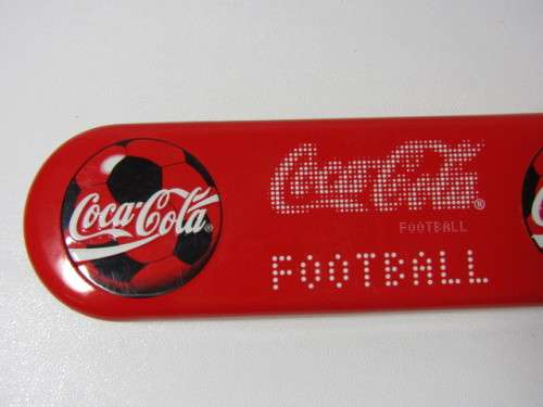 Vintage 1998 Coca Cola Stypen "Football" fountain Pen in metal case and with unused Ink Cartridge