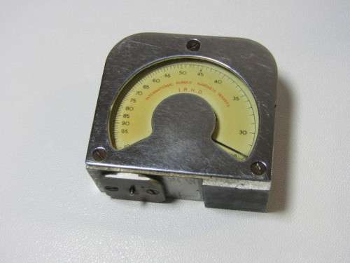 Complete Wallace Hardness Meter set in original Case, Rubber hardness degrees, excellent, working
