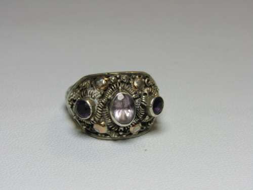 Lot of 3 vintage solid Silver Rings **No reserve auction Now On at Port no.5**