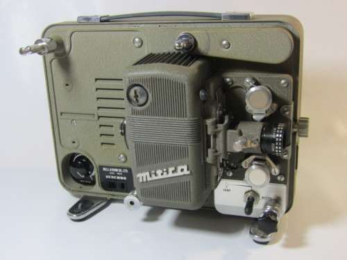 Vintage Bell and Koon Mitica 8S 8mm film Projector in excellent and working condition.