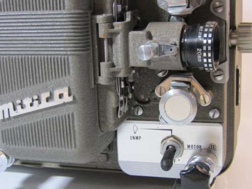 Vintage Bell and Koon Mitica 8S 8mm film Projector in excellent and working condition.