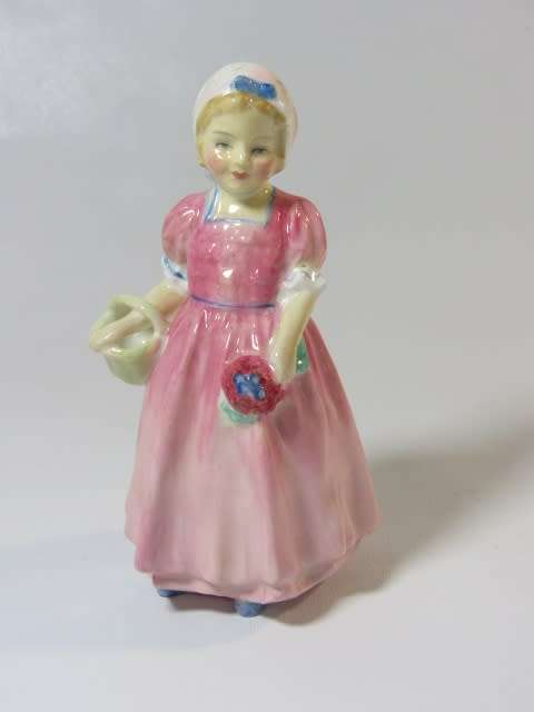 Vintage original Royal Doulton Figurine "Tinkle Bell" HN1677, 11.5cm, pristine condition