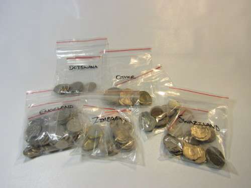Job lot of vintage World  Coins, all in excellent condition, 60+ coins, Africa and England