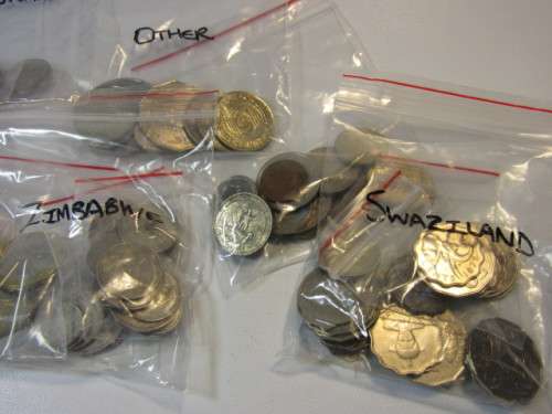 Job lot of vintage World  Coins, all in excellent condition, 60+ coins, Africa and England