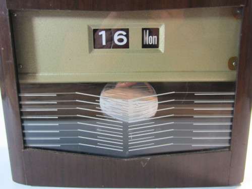 Rare vintage 1950's original Seiko mechanical 30 Day Calendar Wall Clock, complete and working