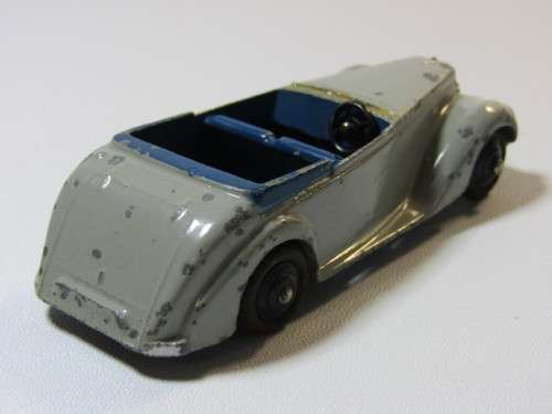 Lot of two very old Meccano Dinky Toys die cast model Cars, Armstrong Siddeley and one other