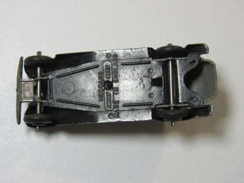 Lot of two very old Meccano Dinky Toys die cast model Cars, Armstrong Siddeley and one other