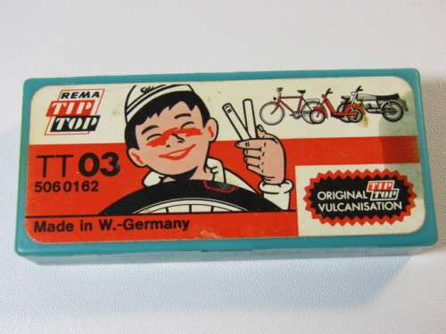 1970's and 80's collectable toys, Rema Tip Top repair set, Pratley "Kinky Putty" and Wire Puzzle - 3