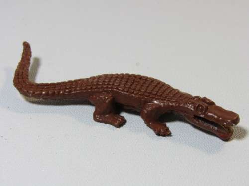 Vintage lot of 14 original 1970's and 80's rubber Figurines "Wild Animals", 4cm to 5cm long