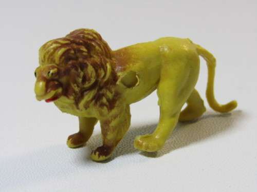 Vintage lot of 14 original 1970's and 80's rubber Figurines "Wild Animals", 4cm to 5cm long