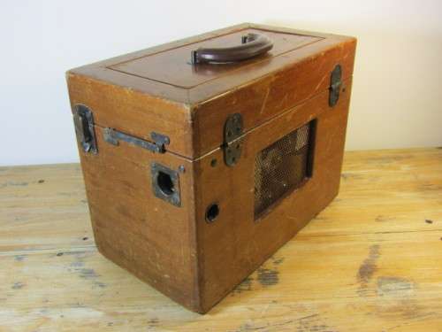 Vintage 1940's portable ECG Medical Machine, Viso Sanborn Cardiette, USA, 39cm x 28cm x 28cm, 13kg
