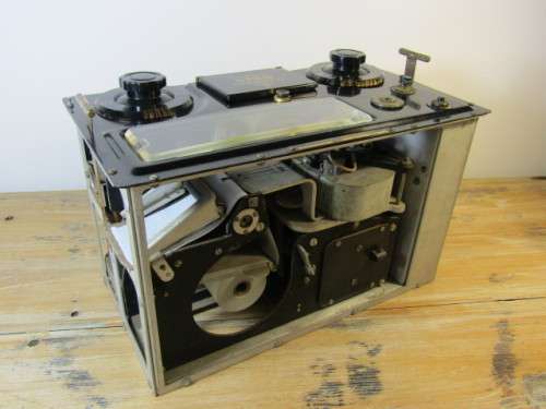 Vintage 1940's portable ECG Medical Machine, Viso Sanborn Cardiette, USA, 39cm x 28cm x 28cm, 13kg