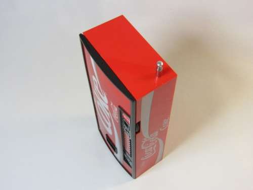 Vintage original Coca Cola AM/FM Radio "Vending Machine", mint and working condition, 19cm