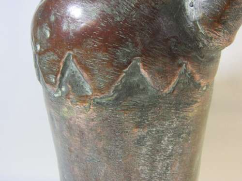 Large antique solid Copper Pitcher in excellent condition, 30cm high