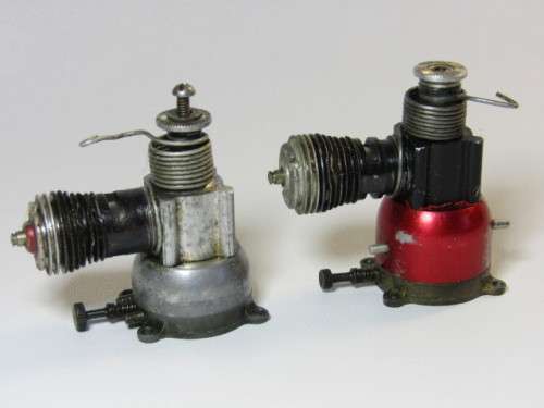 Lot of 2 used Model Aircraft Engines, not tested, as per pic's