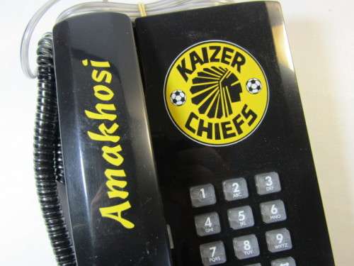 Vintage 2001 Telkom series 90 limited edition land line Phone "Kaizer Chiefs", Mint and working