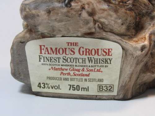 Vintage 1980's Royal Doulton Decanter "The Famous Grouse", 24cm, excellent condition but empty