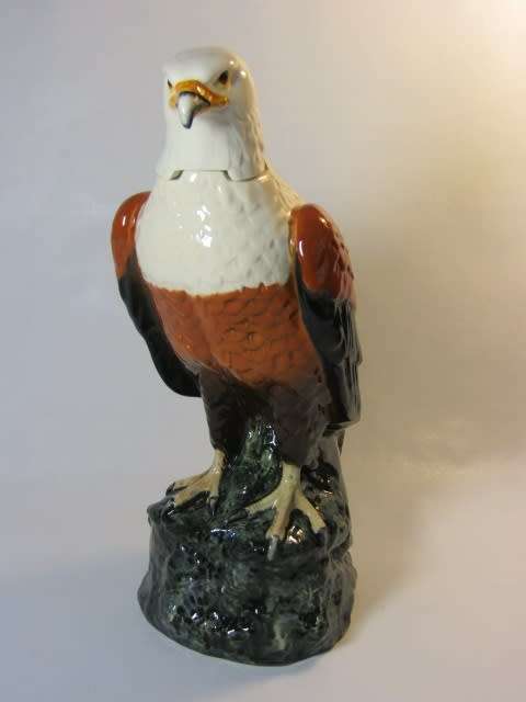Vintage 1984 Royal Doulton Decanter "Fish Eagle" in box, 26.5cm, excellent condition but empty