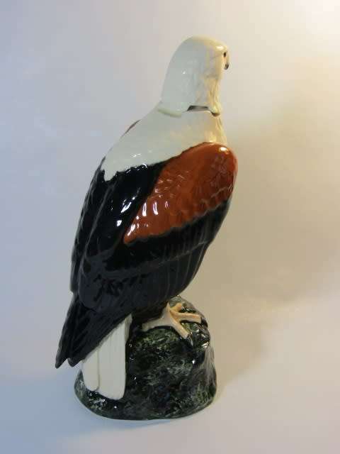 Vintage 1984 Royal Doulton Decanter "Fish Eagle" in box, 26.5cm, excellent condition but empty