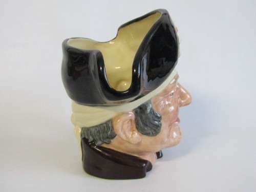Original vintage 1951 Large Royal Doulton Character Jug "Long John Silver" D6335, 18.5cm, like new