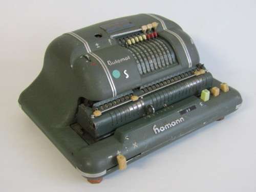 Antique Hamann Automat Pinwheel Electromechanical Calculator in excellent condition, 34x 26cm, 12Kg