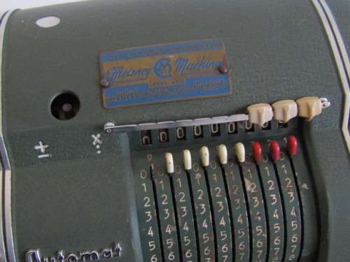Antique Hamann Automat Pinwheel Electromechanical Calculator in excellent condition, 34x 26cm, 12Kg