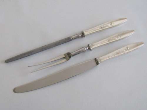 Large antique John Turton Silverplated Burl wood Canteen of Cutlery, Sheffield, 88 piece, serves 8