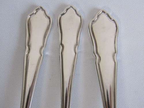 9 Piece vintage Hallmarked silverplated matching Cutlery, Sheffield England, Spoons and Forks