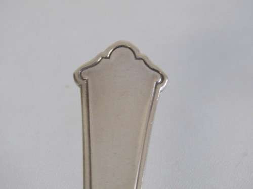 Vintage set of 6 original Chippendale Elkington & Co. silverplated Forks, England, 20cm long