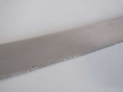 Vintage original James & Son Bone Handle Bread Knife, Sheffield England "The Speedy Bread Knife"32cm