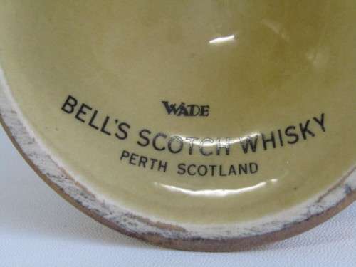 Vintage collectable Bell's Blended Scotch Whisky 200ml in sealed Wade Decanter, 16cm high, like new