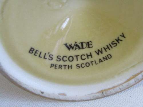 Collectable vintage small Bells Old Scotch Whisky 50ml in Wade decanter, Full and Sealed