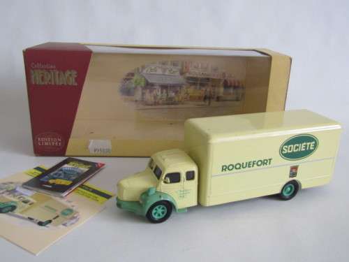 Corgi Heritage collection model Truck "Roquefort" Berliet 60, boxed *Another Crazy R1 start auction*