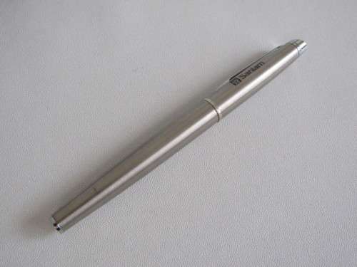 Original Waterman Fountain Pen in case "Sanlam" and a bottle of Sheaffer Ink, boxed, excellent cond.