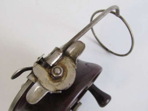 Vintage 1950 original large Charles Alvey & Son Bakelite Fishing Reel, MOD 45 C, excellent condition