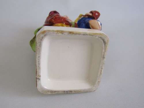 Lot of 3 very old porcelain figurines; 19th Century earthenware, Staffordshire and Wade