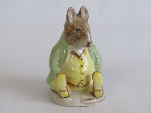 Original vintage collectable Beswick Beatrix Potter Figurine "Samuel Whiskers", 1948, 9cm, excellent