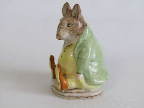 Original vintage collectable Beswick Beatrix Potter Figurine "Samuel Whiskers", 1948, 9cm, excellent