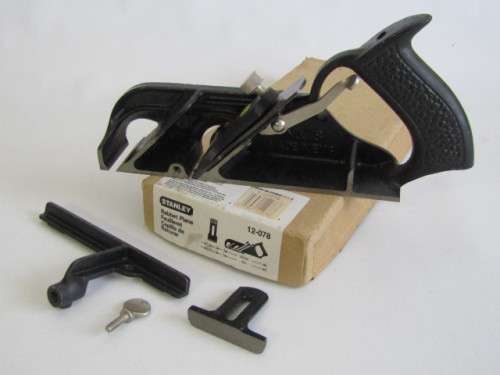 Vintage original Stanley No.78 Rabbet Plane in original Box, like new condition (value R600+)