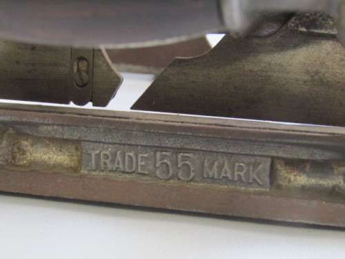 Antique Stanley No. 55 Combination Plane with wooden handles, Stanley Rule & Level Co. Blade