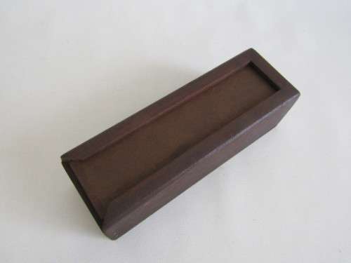Vintage original J Rabone & Sons, England, Cast Iron and Chrome precision Spirit Level in wooden Box
