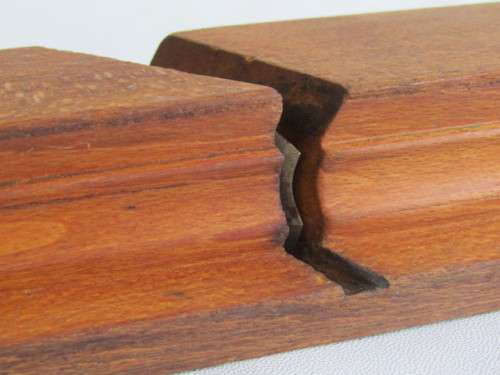Antique wooden Moulding Plane with original Blade, W Chapman, 24cm blade 2.5cm, excellent condition