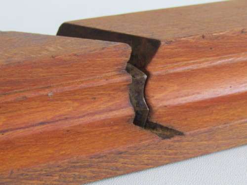 Antique wooden Moulding Plane with original Blade, W Chapman, 24cm blade 2.5cm, excellent condition