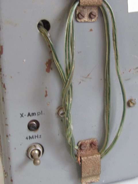 Vintage original Hameg HM107 Oscilloscope in working condition, 24cm x 21cm