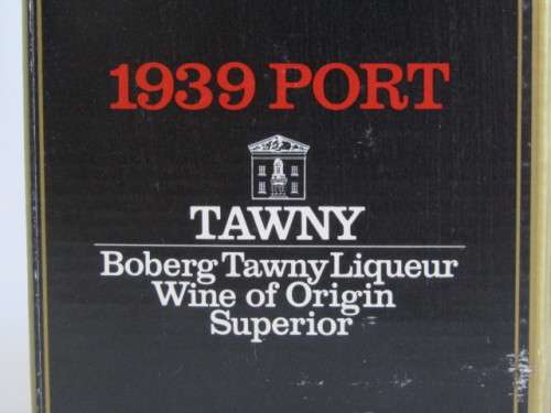 KWV 1939 Tawny Port, Boberg, Boxed sealed and full, 750ml - (value R2500+)