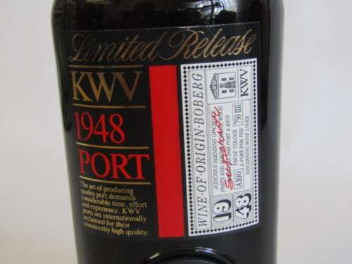 KWV 1948 Limited Release Port, Boberg, Sealed and Full, 750ml - 5 available - make an offer