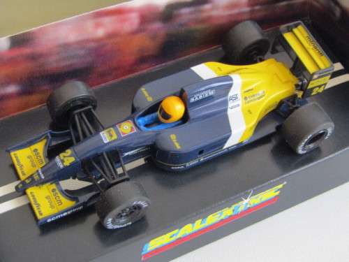 Boxed Scalextric electronic model racing Slot Car, Hornby, 12Vdc, Minardi F1, C.184, mint